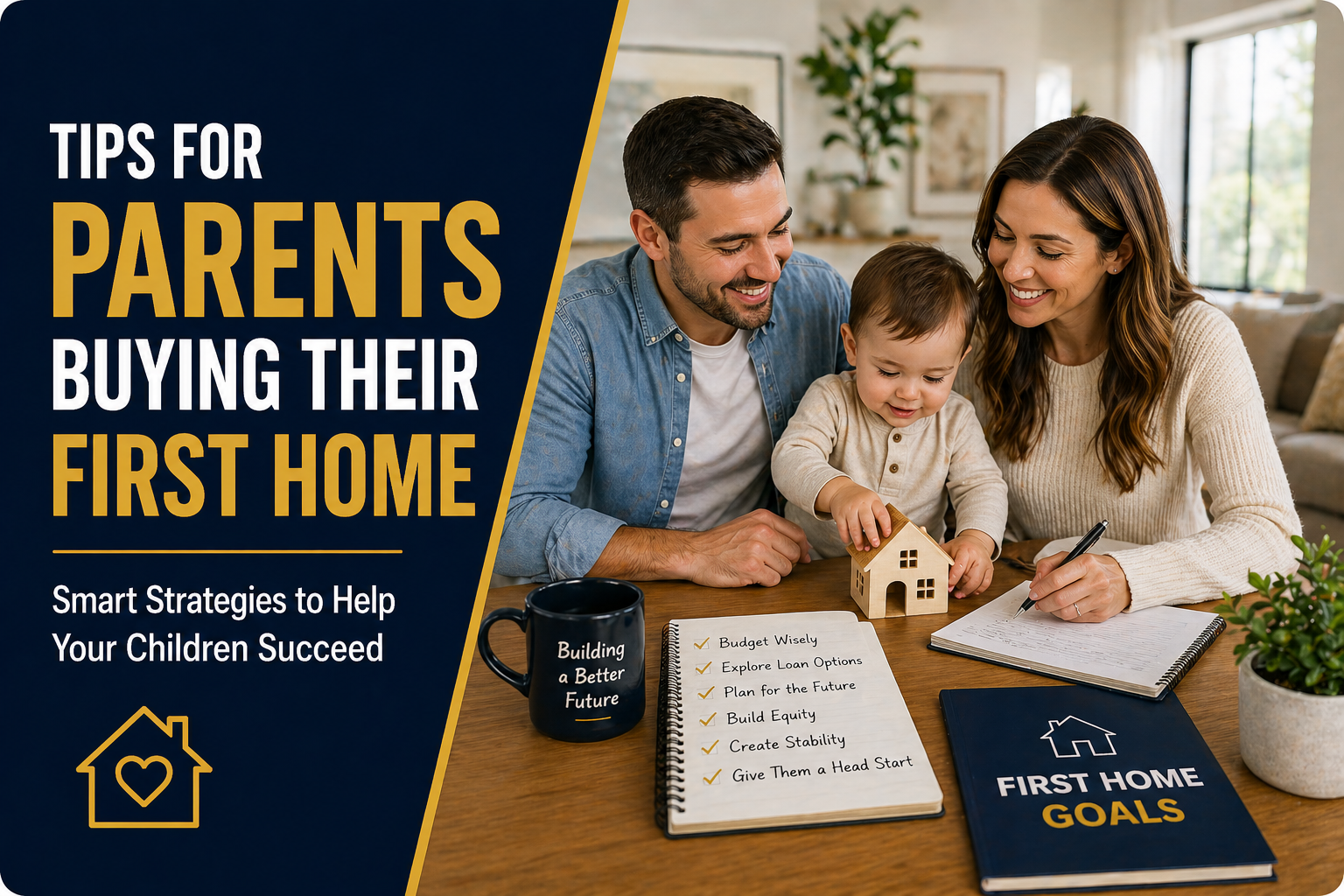 Tips for Parents Buying Their First Home